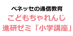 こどもちゃれんじ　進研ゼミ「小学講座」